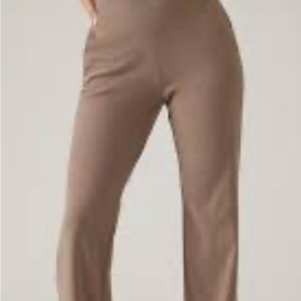 NWT- Venice Flare Pant- Mushroom Color. Size Med Tall.